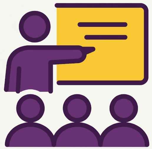 Learning icon representing lifelong learning.